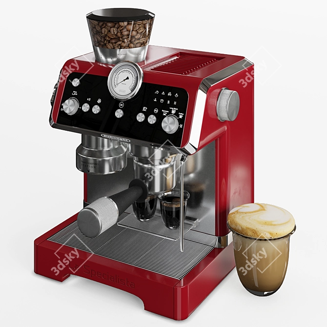 Delonghi Prestigio Espresso Machine Ec9355m 3D model image 6