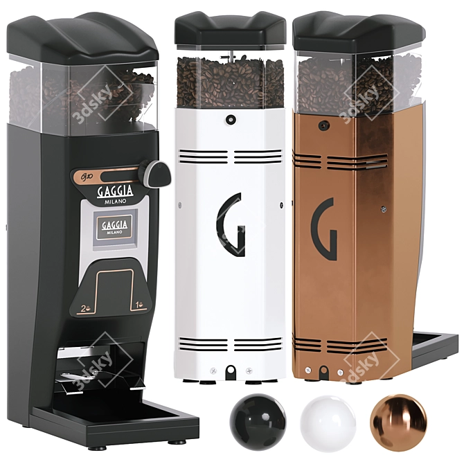 Gaggia G10 Evo Professional Grinder 3D model image 5