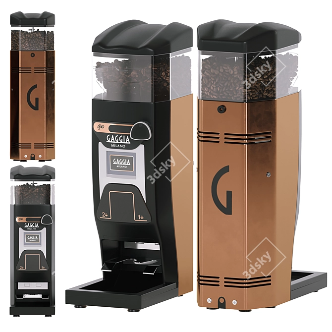 Gaggia G10 Evo Professional Grinder 3D model image 6