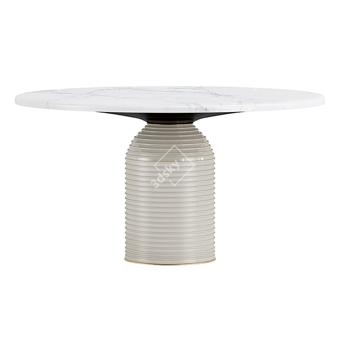 Sleek Model Dining Table "Gordon 3D model image 1