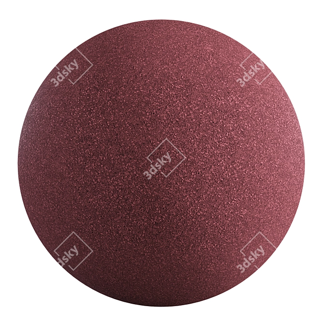 Seamless Rubber Cover Texture Kit 3D model image 2