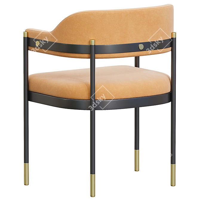 Modern Laskasas DALE Chair 3D model image 3