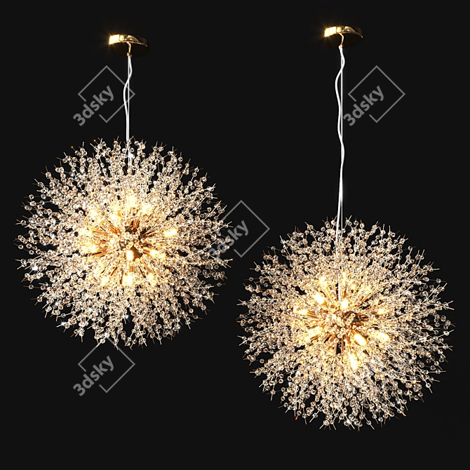 Elegant Rosalia Lighting Collection 3D model image 1