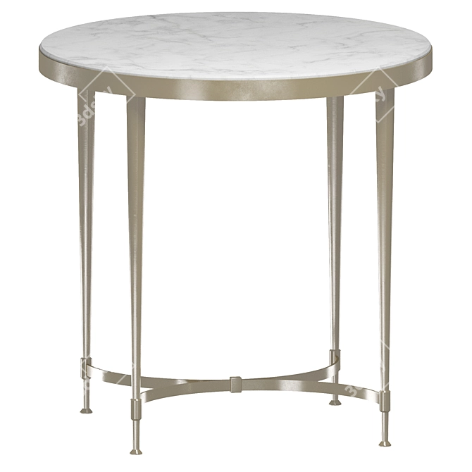 Modern Small Ferrando Table 3D model image 1