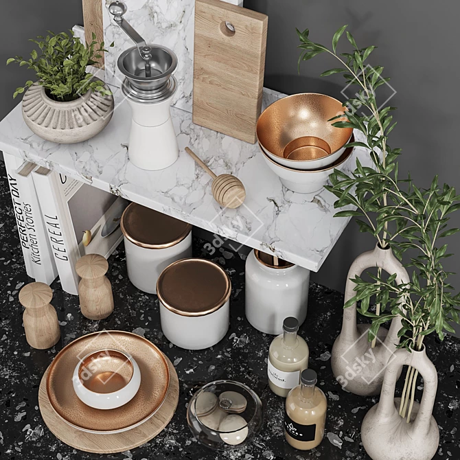 High-Quality Kitchen 3D Models 3D model image 4