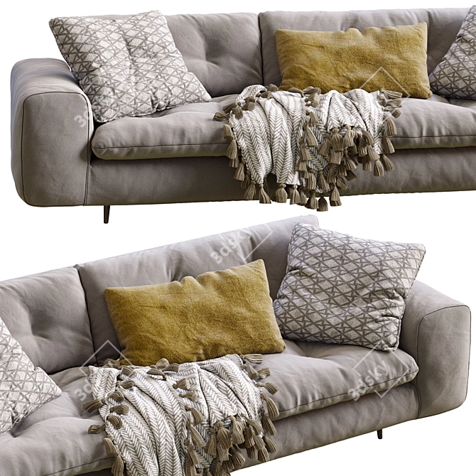 Modern Bonaldo AVARIT Sofa Model 3D model image 2