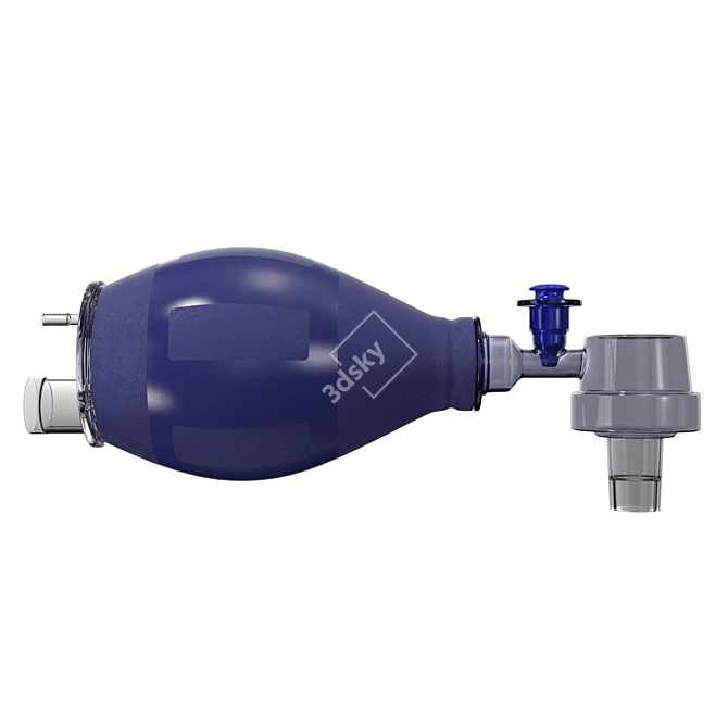 Advanced 3D Resuscitator Model 3D model image 1