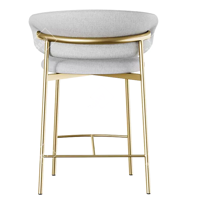 Calligaris Oleandro 3D Stool Solution 3D model image 5