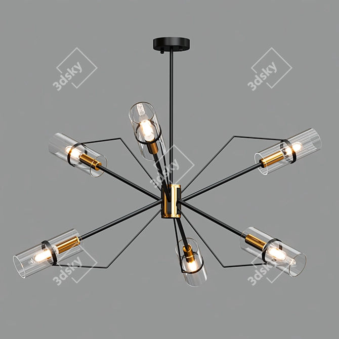 SALUT by Virolight Pendant Lamp 3D model image 1