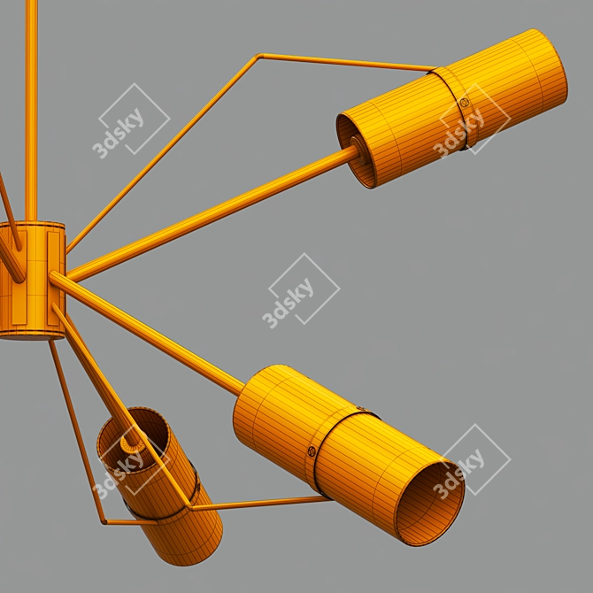 SALUT by Virolight Pendant Lamp 3D model image 3