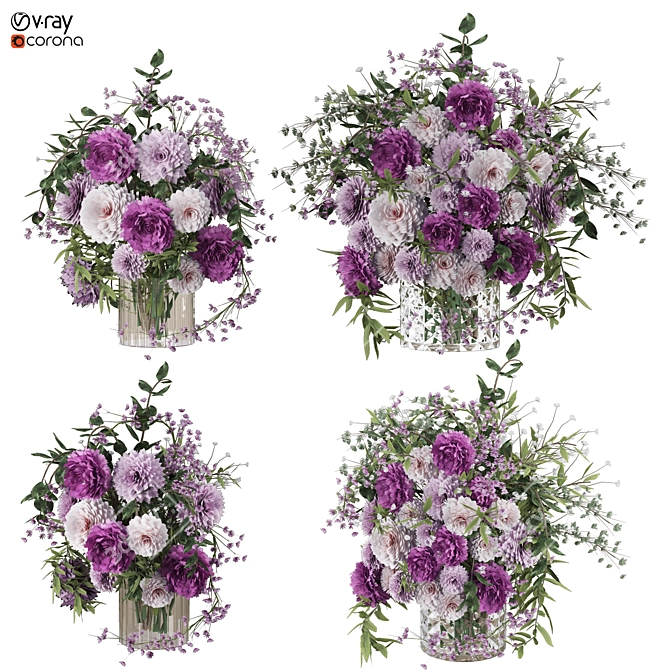 3D Flower Model 2015 Edition 3D model image 5
