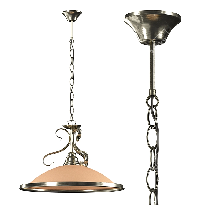 Arte Lamp Safari Pendant Light 3D model image 1