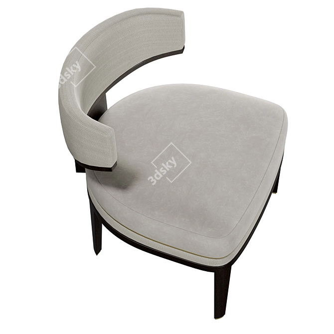 Elegant Frato Beirut Armchair 3D model image 5