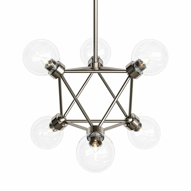 Mystic Small Celestial Pendant 3D model image 1