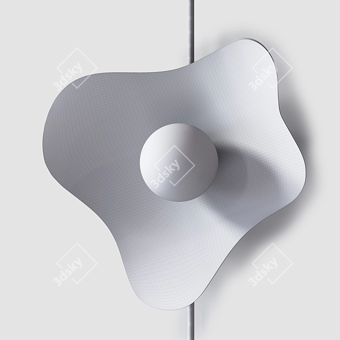 Doshi Levien L2 Sky Walllamp 3D model image 4