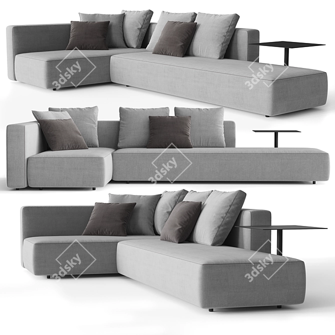 Roda Dandy Sofa Set 3D model image 1