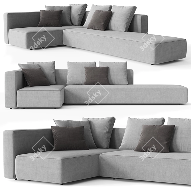 Roda Dandy Sofa Set 3D model image 6