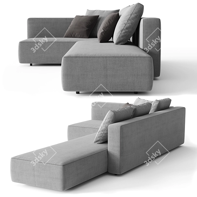 Roda Dandy Sofa Set 3D model image 7