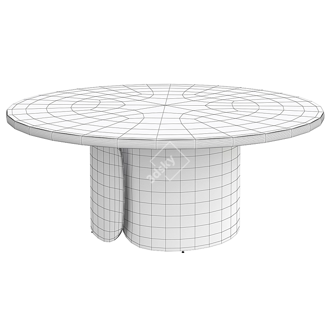 Angelo Cappellini Opera Coffee Table 3D model image 2