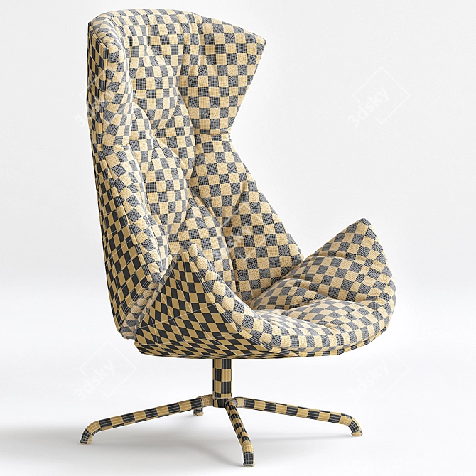 THREE-DIMENSIONAL THONET 808 Lounge 3D model image 2