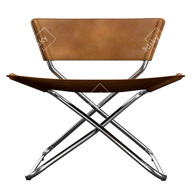 Elegant ZDOWN Chair for Comfort 3D model image 5