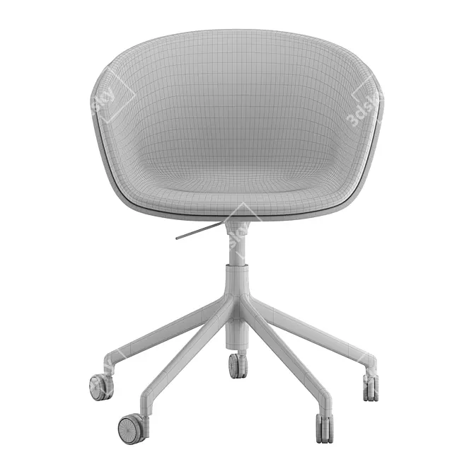 Ergonomic Office Armchair, Modern Design 3D model image 7