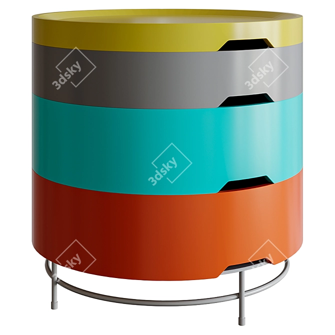  Modern Elegance Coffee Table 3D model image 1