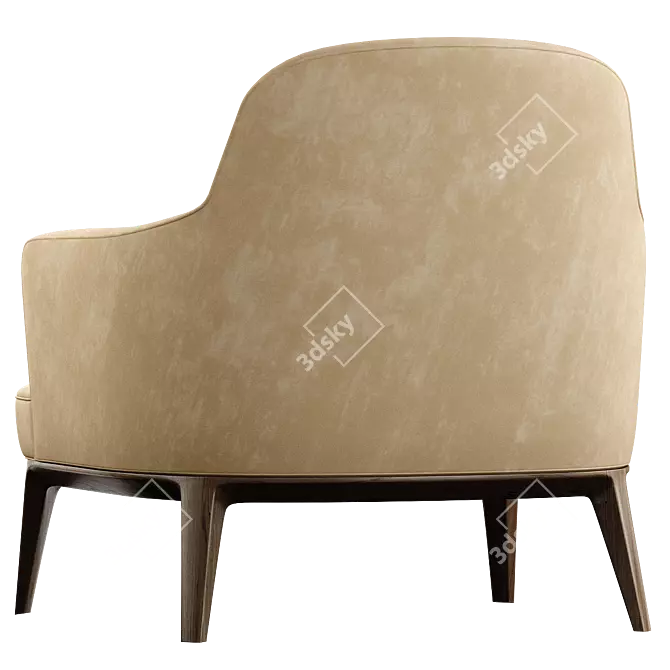 ANE Cozy Armchair for Modern Spaces 3D model image 5