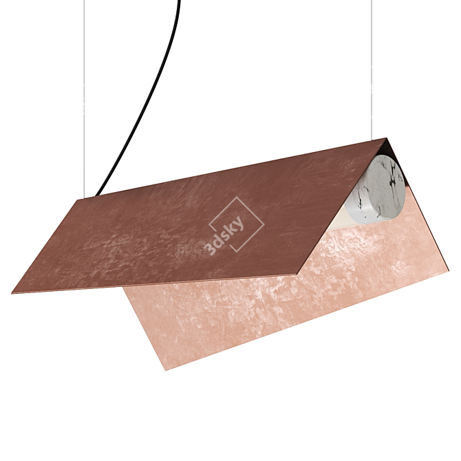 Luminous Clark Suspension Pendant Lamp 3D model image 2