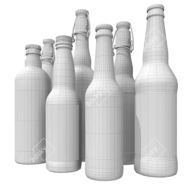 Craft Beer Collection Kit 3D model image 4