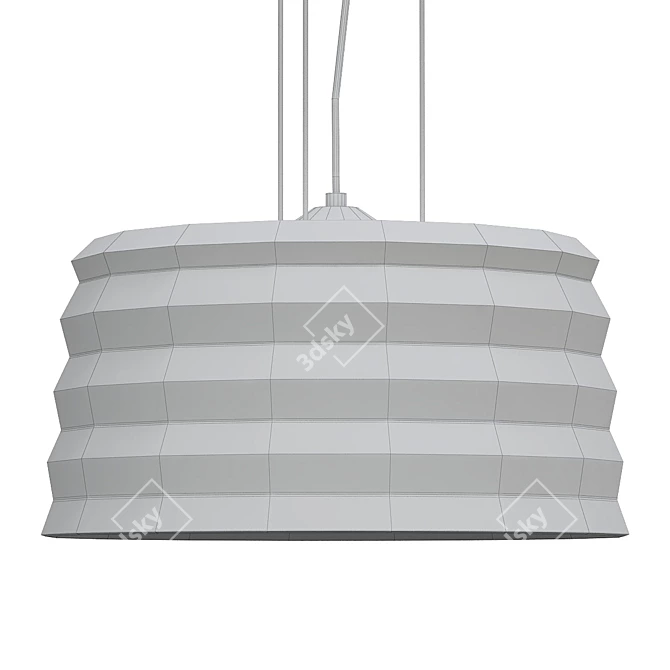 Zenith Minimalist Pendant Light 3D model image 2