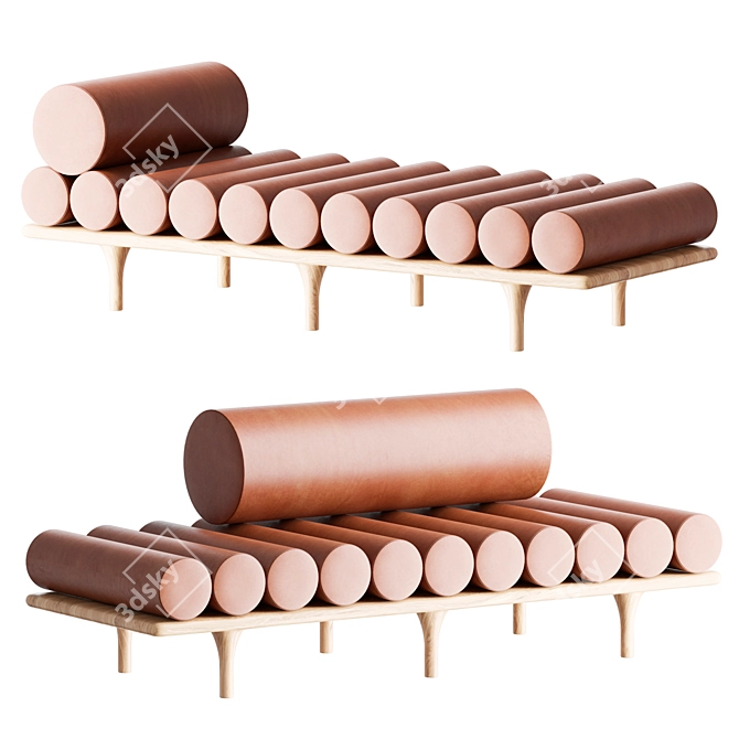 Studiopepe Five to Nine Daybed 3D model image 1