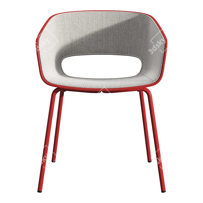 Modern Danish Maree 401 Chair 3D model image 8