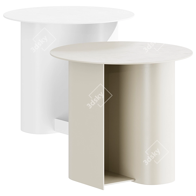 Modern Design Side Table 3D model image 2