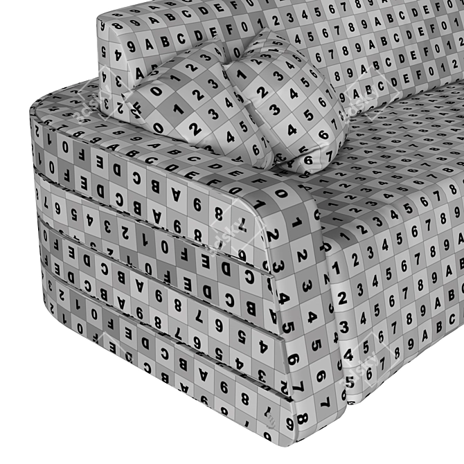 Iconic Odeon Sofa: Grandiose Design 3D model image 7
