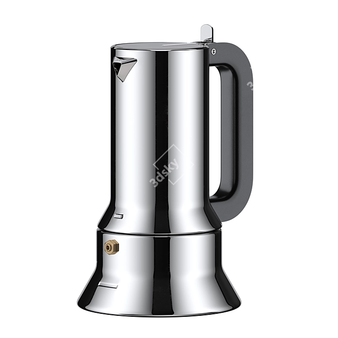 Alessi 9090 Espresso Maker Kit 3D model image 1