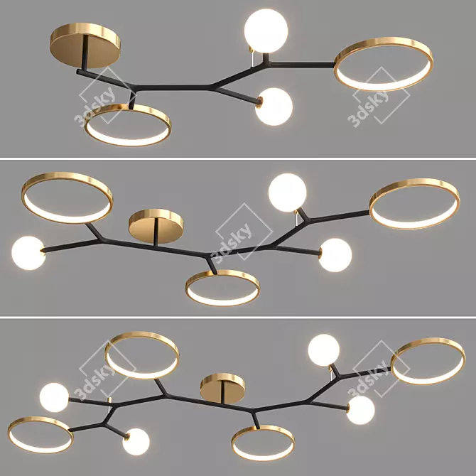 Betina: Elegant Design Lamp 3D model image 3