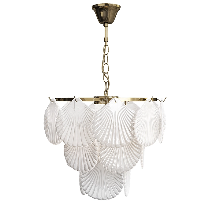 Elegant Arte Lamp Victoria Chandelier 3D model image 1