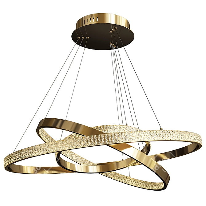 Modern Chandelier Arte Lamp Orione 3D model image 1