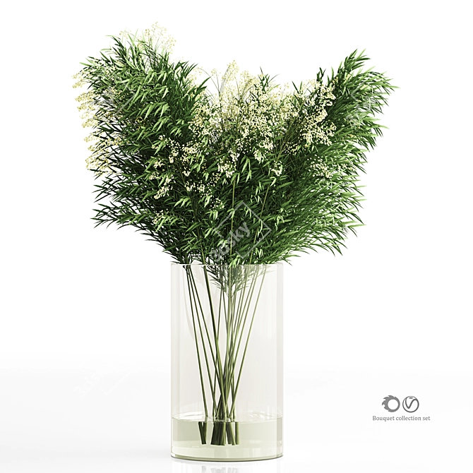 Budget Bouquet Collection Set, 2015 3D model image 1