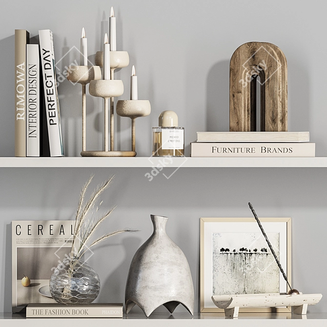 Color-Changing Decor Set - 3D Model 3D model image 1