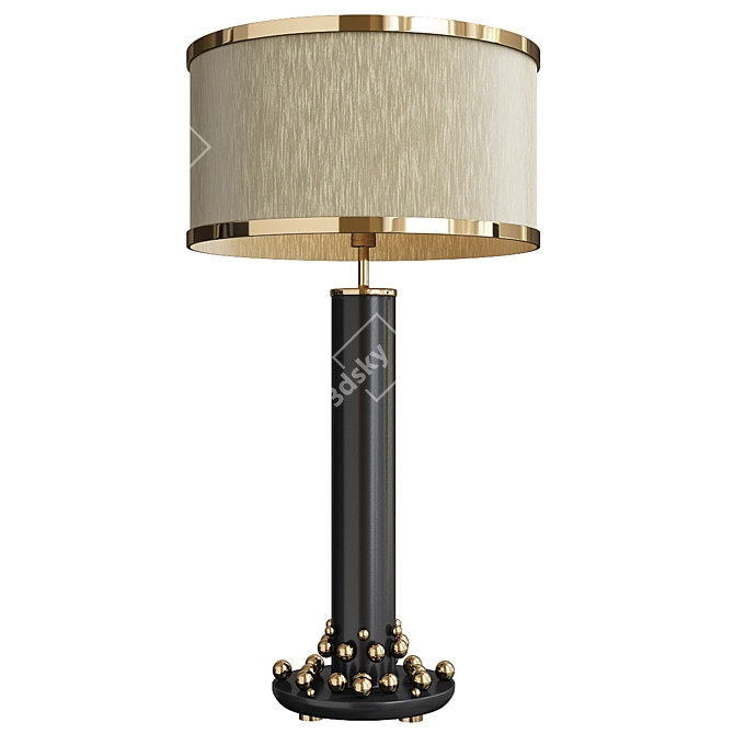 Sleek Modern Castro Table Lamp 3D model image 1