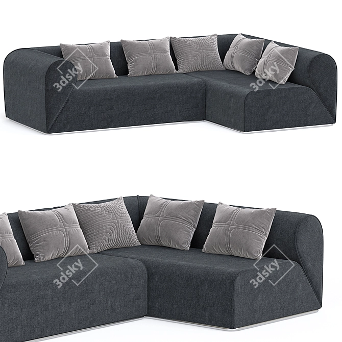 Heartbreaker 3D Sofa Model 3D model image 1