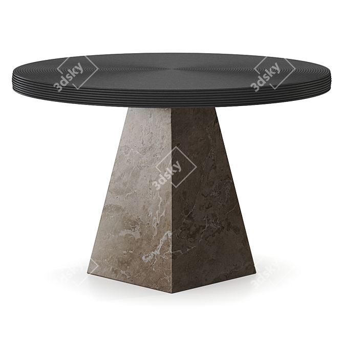 Nicole Hollis Round Dining Table 3D model image 3