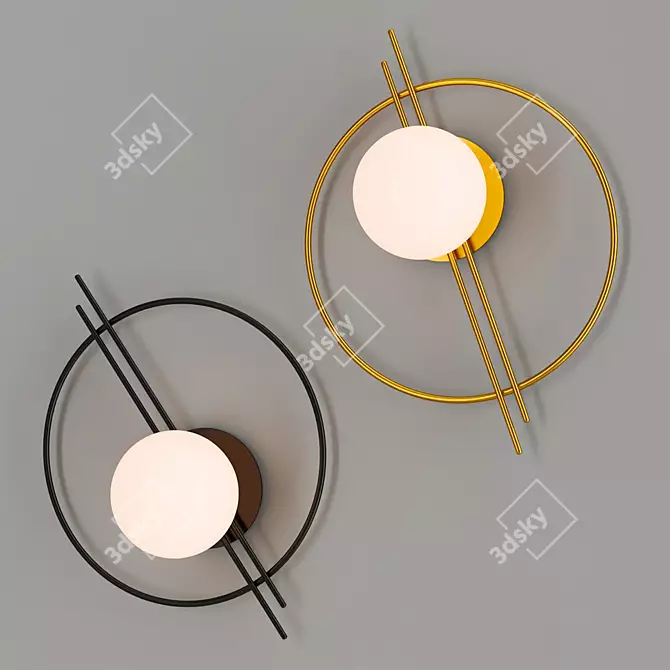 Modern Ceiling Lamp ESTA 2013 3D model image 2