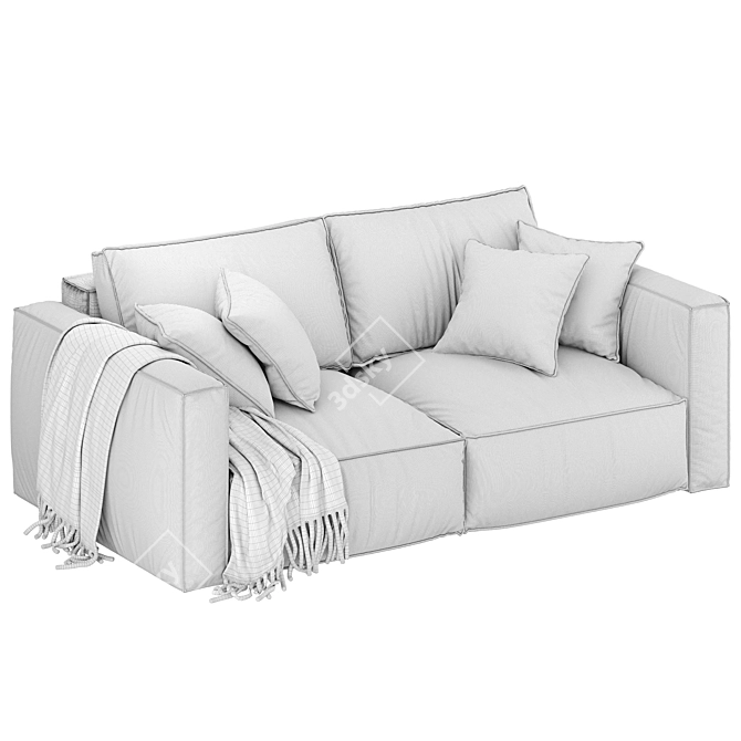 Ebi Mini Sofa | Loft Collection 3D model image 6