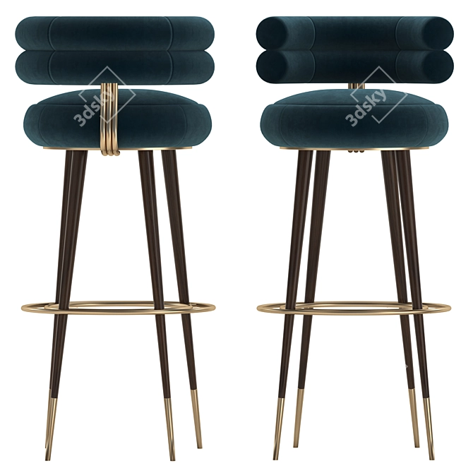 Foster & Betsy Bar Furniture Set 3D model image 2