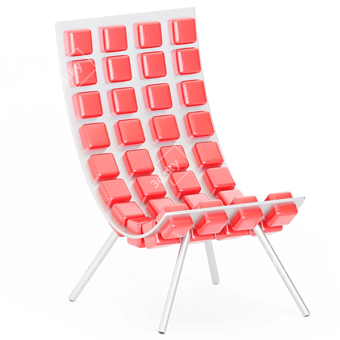  Missy Lounge Chair by Kombinat 3D model image 1