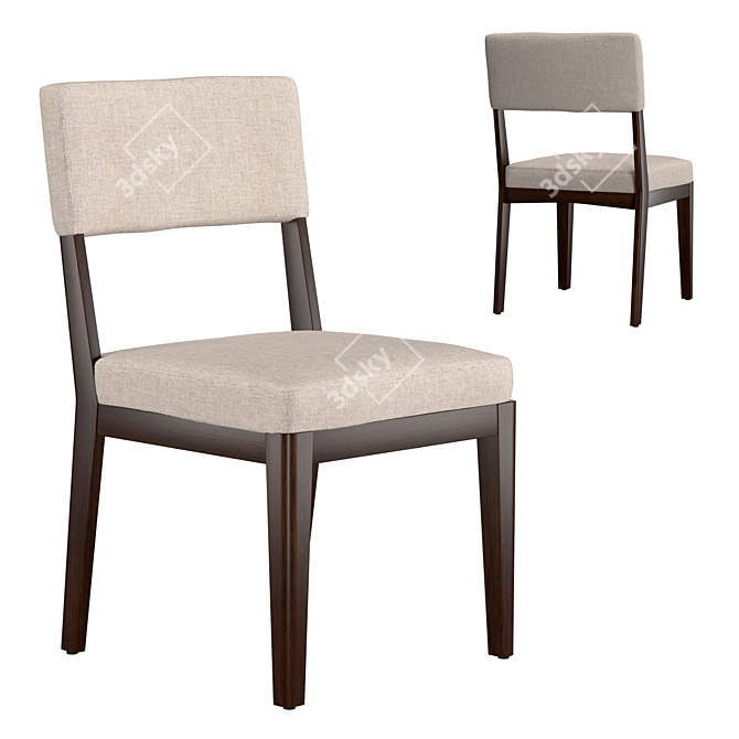 Altura Furniture Cadet Chair in 3D 3D model image 1