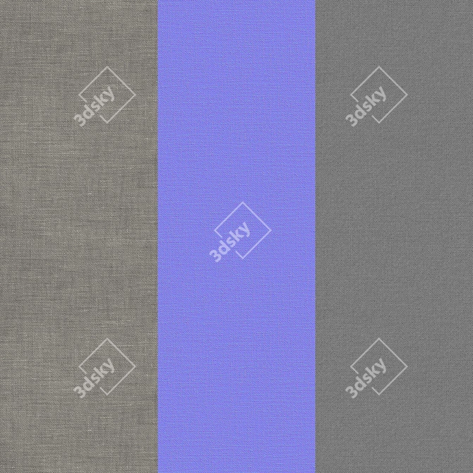 PBR Fabric Texture Set - Beige, Brown, Grey 3D model image 4